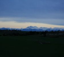 Vu sur les Pyrénées que l'on voit très bien ce soir