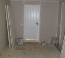 Porte garage / jardin