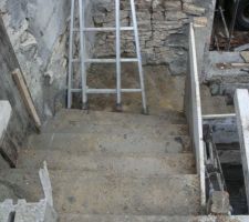Escalier b&eacute;tonn&eacute;