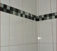 Mur et faience douche