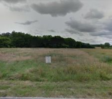 Terrain vu de la route