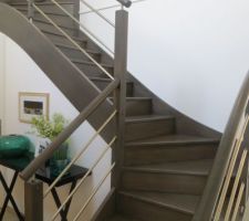 L'escalier : superbe