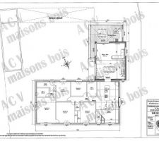 Quelques modifications sur les plans
ACV - Luc Aucoin
Plan Rez de chaussée   plan existant
Plan Mezzanine/etage