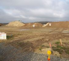 Photo de notre terrain.