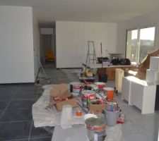 Vu sur le chantier
