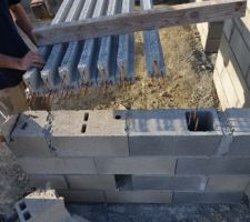 Positionnement des poutrelles