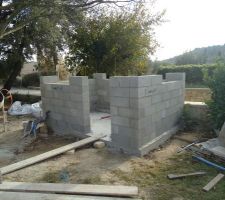 Abri de jardin pour la filtration de la piscine