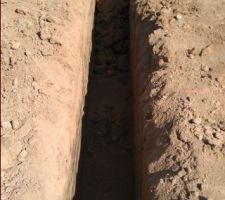 Fouilles en rigoles