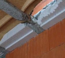 Poutrelle abim&eacute;e