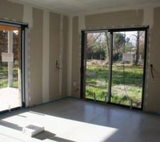 Chape : Bureau (boitier prise   rj45 au sol)