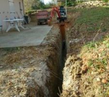 Tranch&eacute;e pare racines