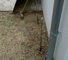 Tiges injection r&eacute;sine sous fondations