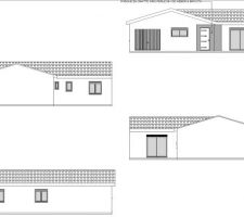 Façades de la maison