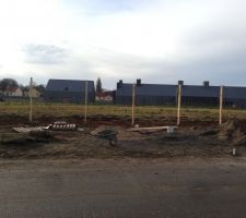 Installation des palissades pour fermer le programme