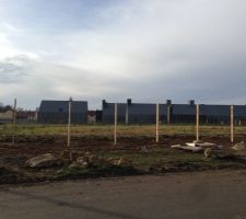 Installation des palissades pour fermer le programme