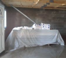 Rangement du placo dans la maison