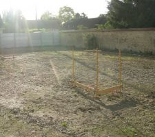 Mise en place des \"chaises\" pour l\'implantation