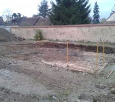 Premier jour du terrassement