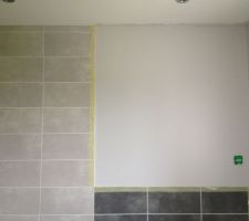 Peinture de la salle de bain parentale: Dulux Valentine Pur Lin