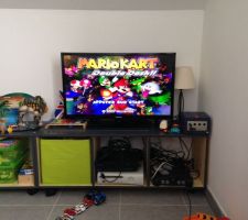 Salle de retro gaming!