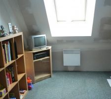 Mezzanine lors de l'am&eacute;nagement