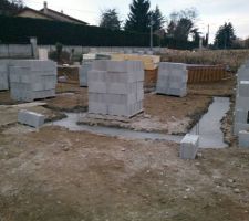 Les fondations commencent...