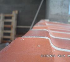 Briquettes pas droites