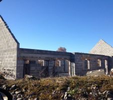 Murs enfin mont&eacute;s!