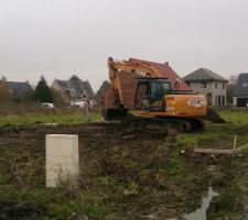 D&eacute;but de chantier