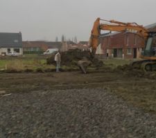 D&eacute;but de chantier