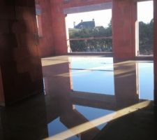 La futur piscine intérieure