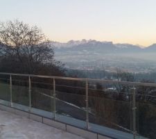 Toiture terrasse inversée, xps visible sur étanchéité bitumineuse