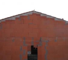 Tuiles posées