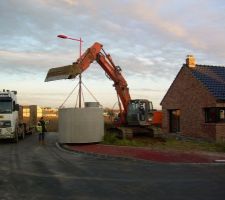 La cuve de 10 000 litres