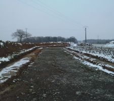 D&eacute;but des travaux de voirie et de viabilisation