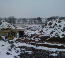 D&eacute;but des travaux de voirie et de viabilisation