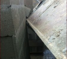 Chute du mur de la fa&ccedil;ade Ouest