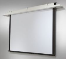 Ecran de videoprojecteur motorisé et encastrable