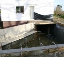 Descente de garage vu du dessus