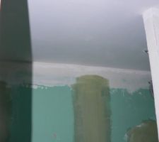 Plafond de la douche à l'italienne