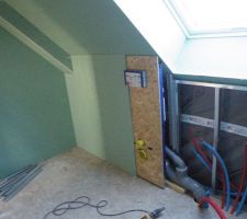 Salle de bains des enfants en cours