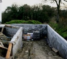 Descente de garage termin&eacute;e le 28/12/2013