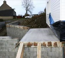 Descente de garage termin&eacute;e le 28/12/2013