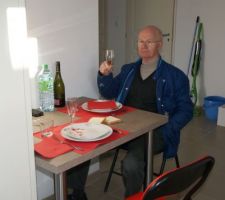 1er repas T&deg; 18&deg; avec un bain d'huile et le soleil Nous n'aurons pas de mal &agrave; chauffer je pense!