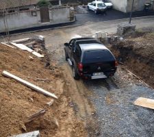 Accès vue de la chambre parental.