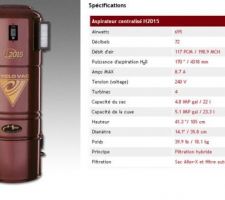 Centrale aspiration Cyclovac