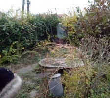 L'entr&eacute;e du terrain