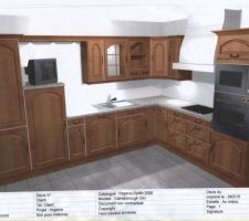 Vue 3D cuisine Hygena