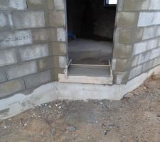 Photo de la r&eacute;alisation des seuils en b&eacute;ton n&deg;5