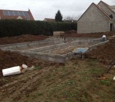 Le vide sanitaire enfin monté